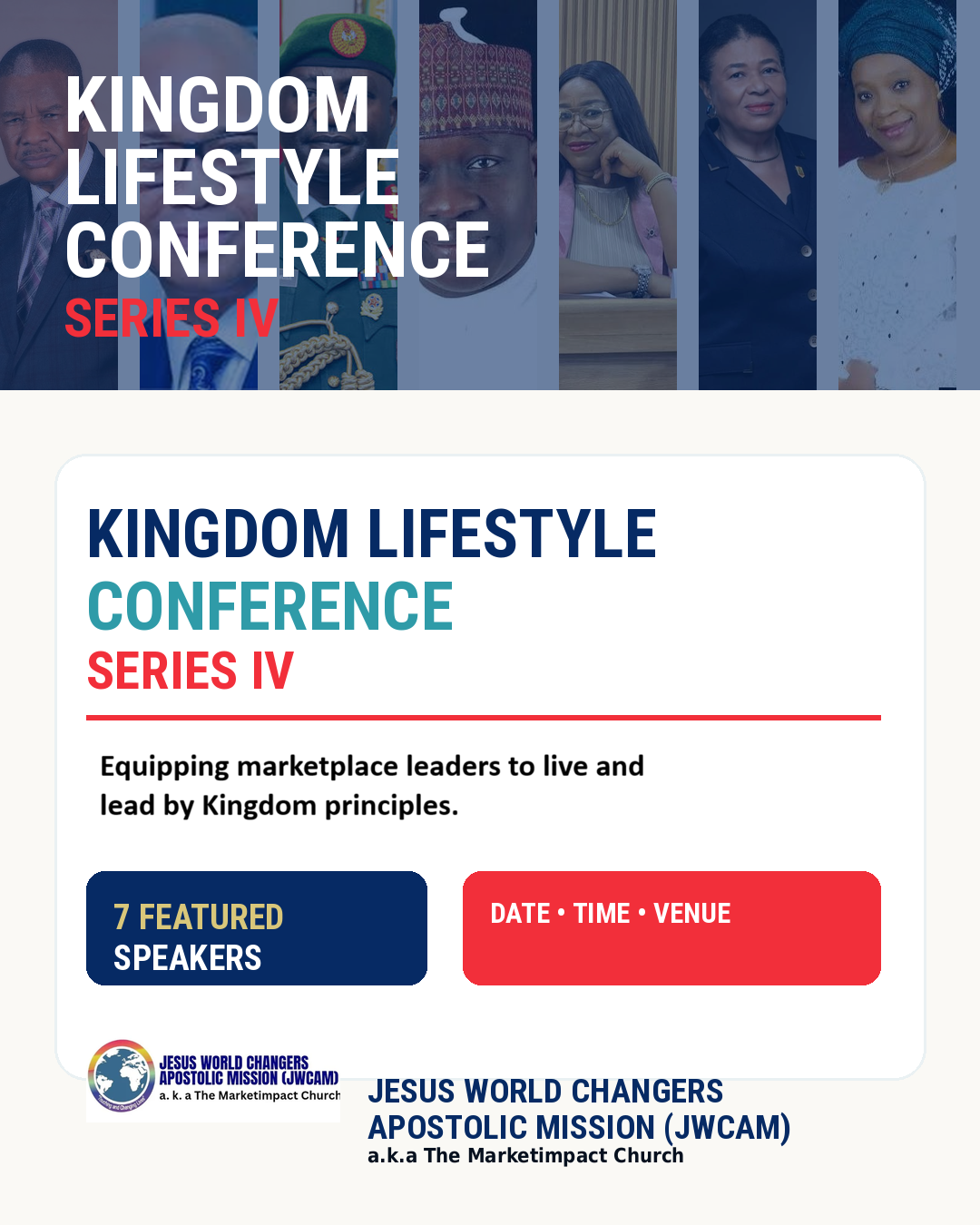 Kingdom Lifestyle Conference Series IV